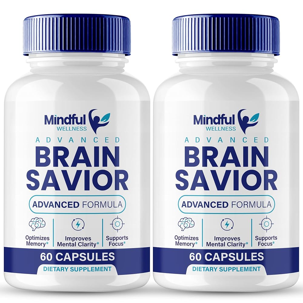 IDEAL PERFORMANCE Brain Savior Memory and Focus Capsules - 120 Capsules