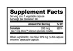 NutraBio Selenium 200mcg Antioxidant Support - 90 Vegetable Capsules - image 3