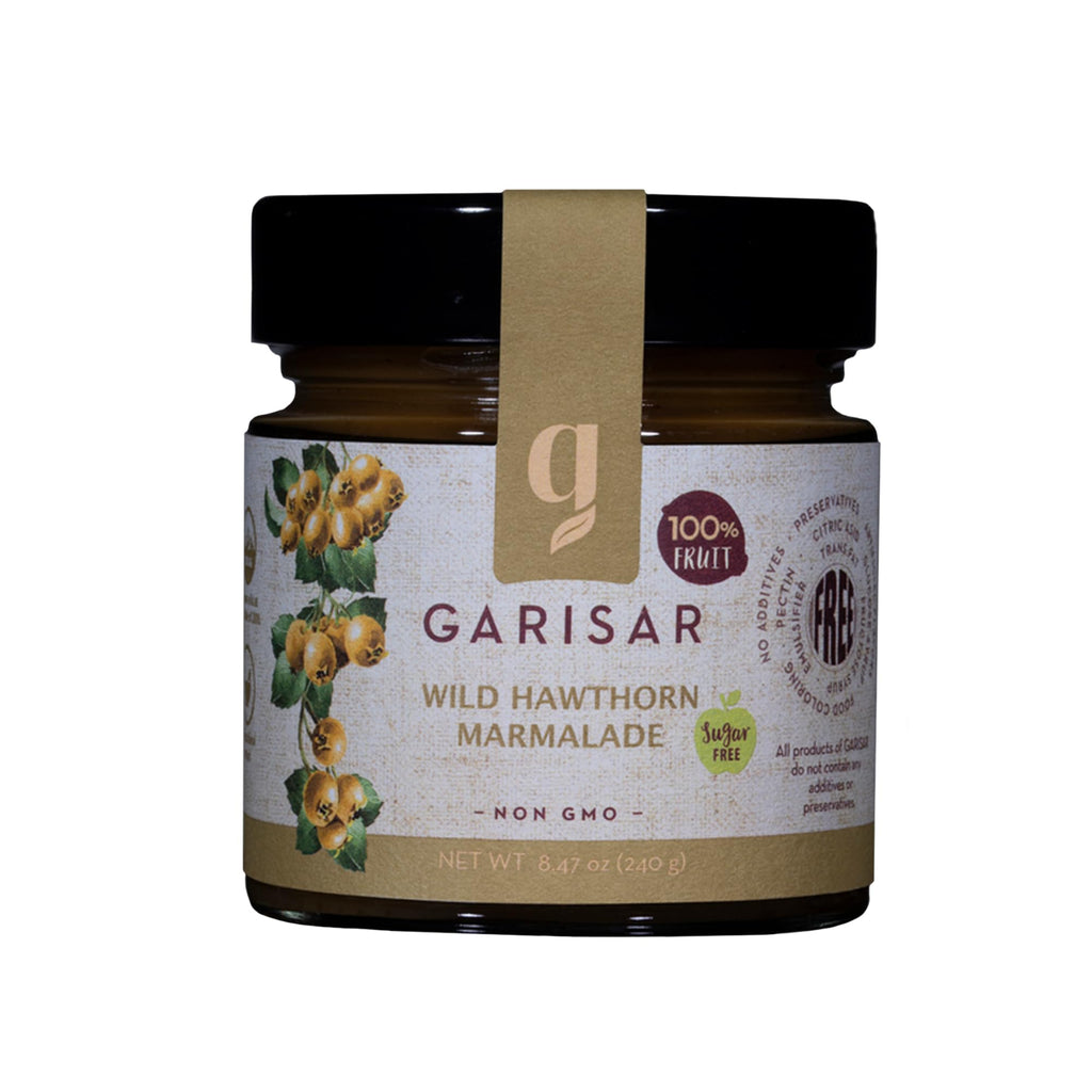 Garisar Wild Hawthorn Marmalade Sugar Free - 8.47 oz