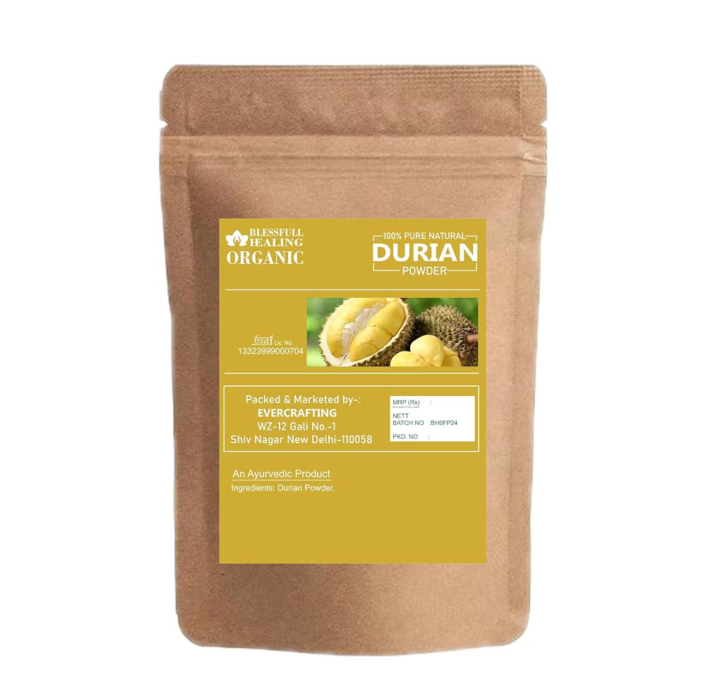Blessfull Healing Organic Durian Powder 100% Pure Natural 200 Gram /