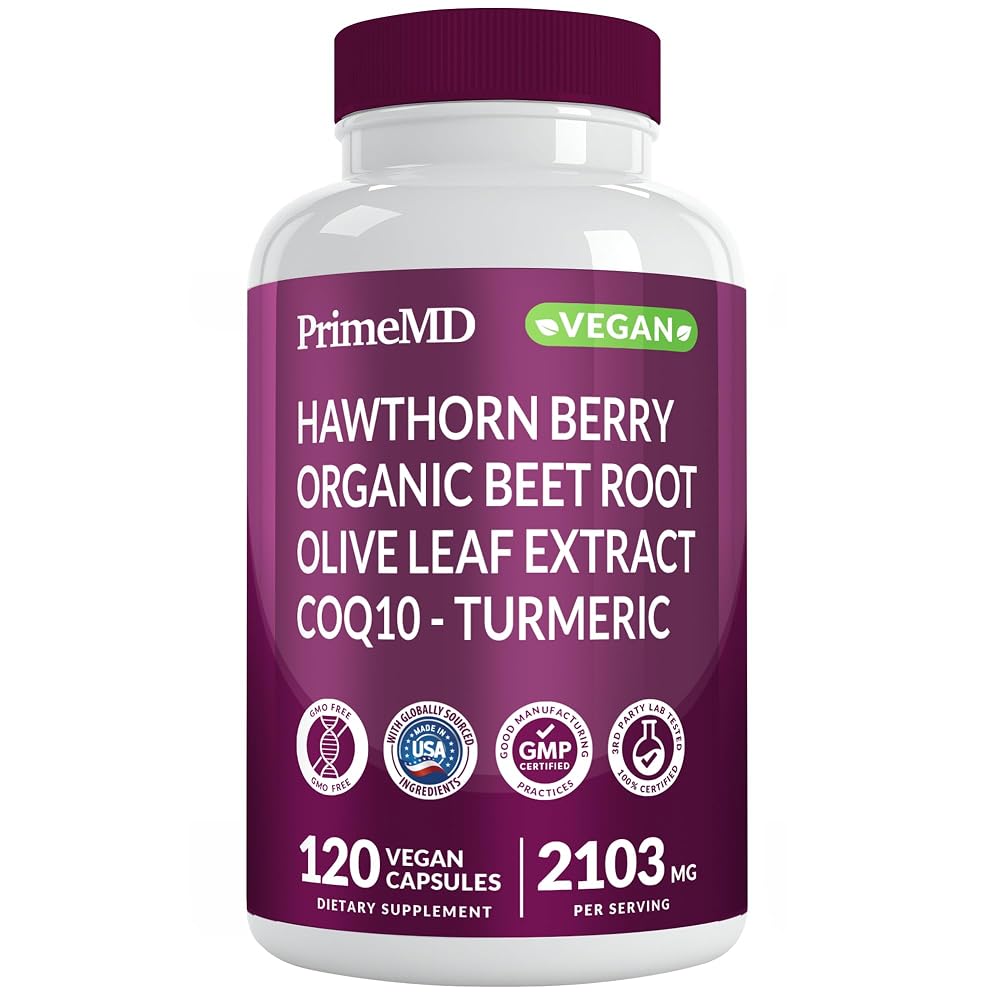 PrimeMD 26-in-1 Nitric Oxide Supplement - Heart & Circulation Support