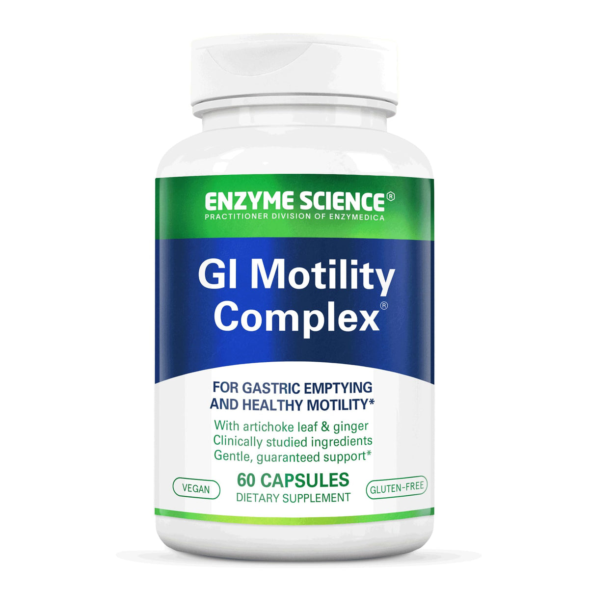 Enzyme Science GI Motility Complex Supplement - 60 Capsules