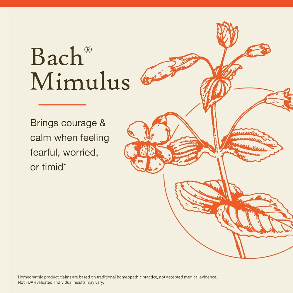 Bach Flower Remedies Mimulus - Face Your Fears - 20mL - image 3