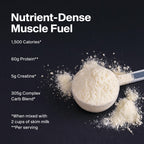MuscleTech 100% Mass Gainer Chocolate Fudge Brownie - 5.15 lb - image 3