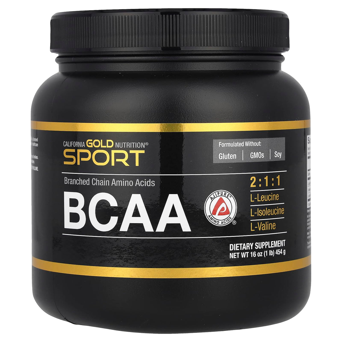 California Gold Nutrition Sport BCAA Powder - 1 lb