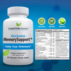 Crystal Peaks Nutrition Memory Boost Brain Support - 60 Capsules - image 3