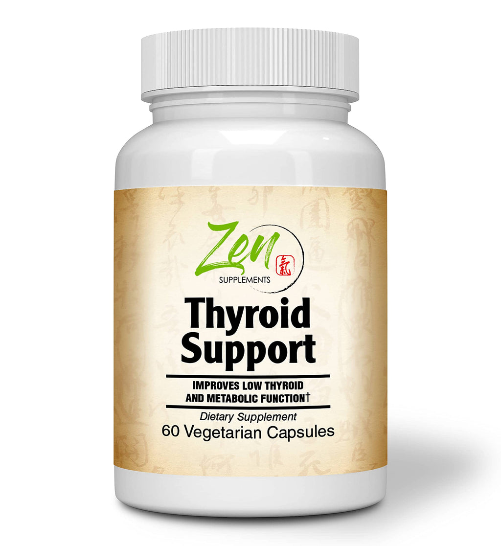 Zen Supplements Complete Thyroid Support - 60 Vegetarian Capsules