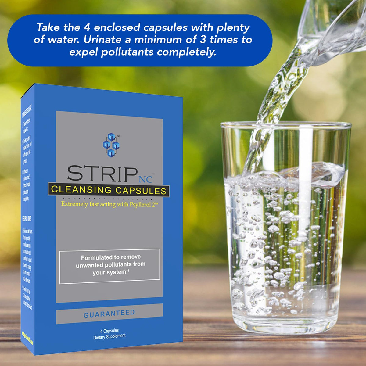 Wellgenix Strip NC Herbal Cleanse Detox Capsules - Extra Strength - image 4