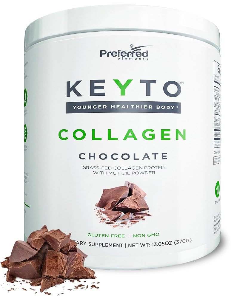 Preferred Elements KEYTO Keto Collagen Protein with MCT Oil Powder