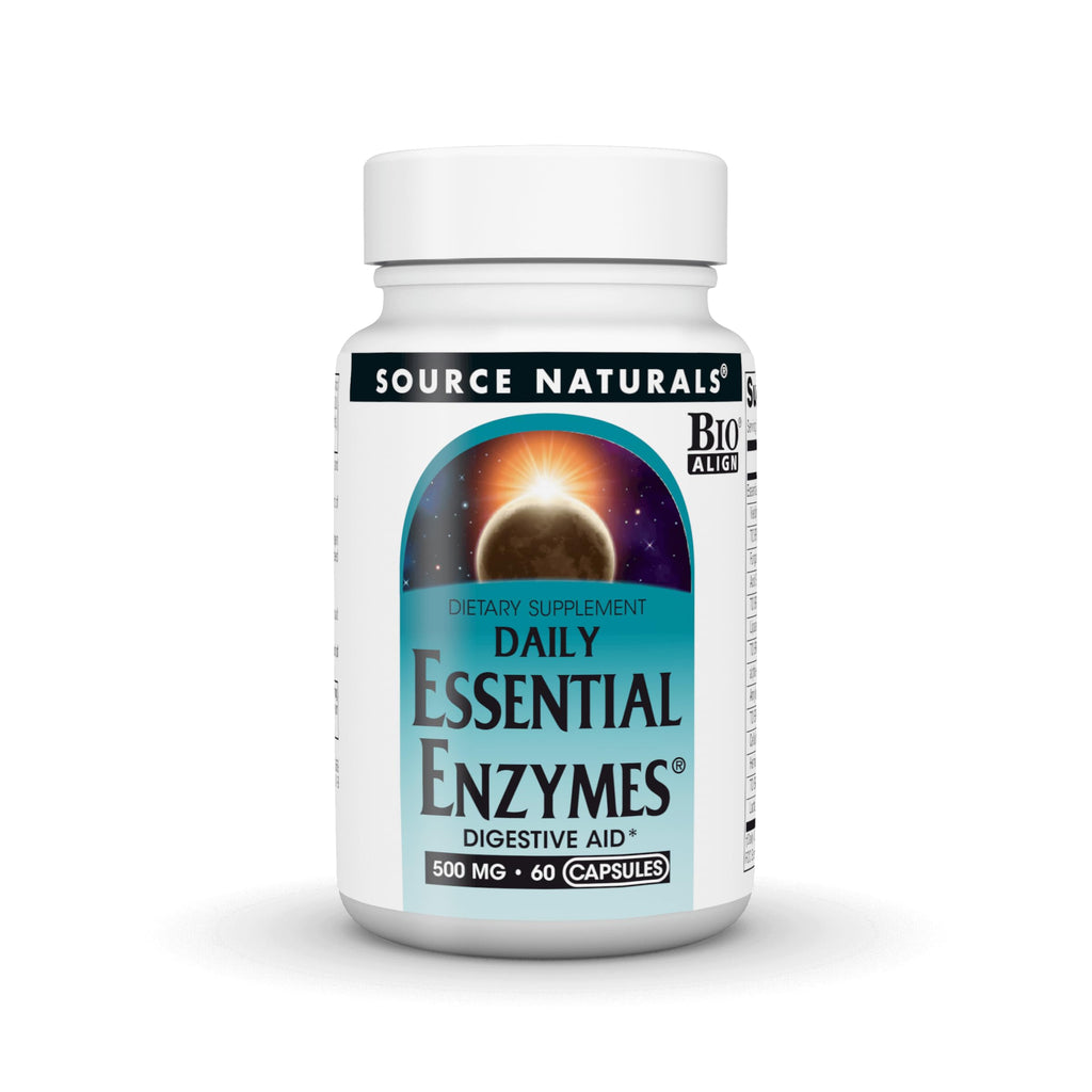 Source Naturals Daily Essential Enzymes, 500mg