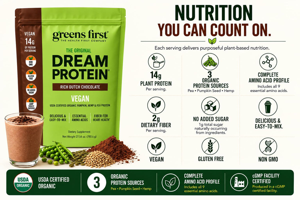 Greens First Dream Protein Plant Based