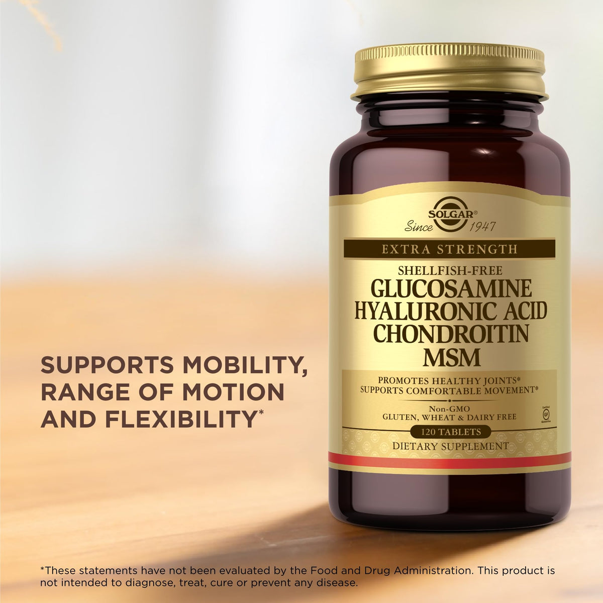 Solgar Glucosamine Hyaluronic Acid Chondroitin MSM - 240 Tablets - image 5