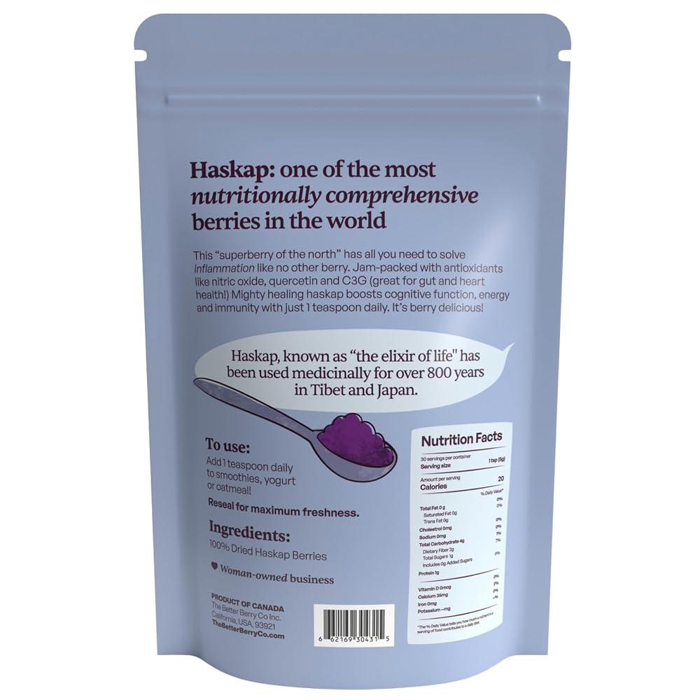 Sweet Prairie Haskap Haskap Berry Powder - 5.3 oz - image 2