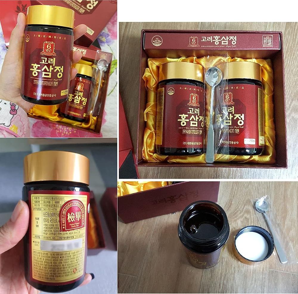 KORYO Red Ginseng Gold Extract Liquid - 2 x 250g Bottles - image 4