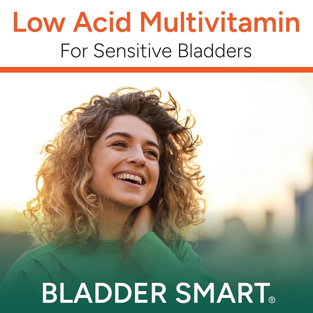 BLADDER SMART Low-Acid Multivitamin for Sensitive Bladders - 60 Capsules - image 2