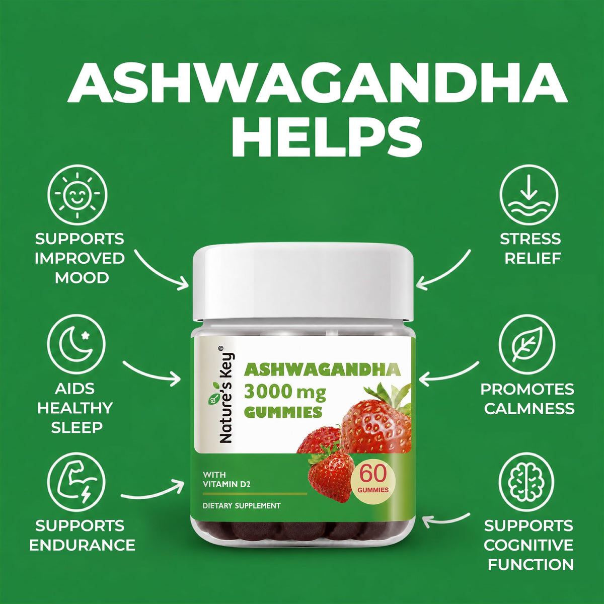 Nature's Key ashwagandha Gummies