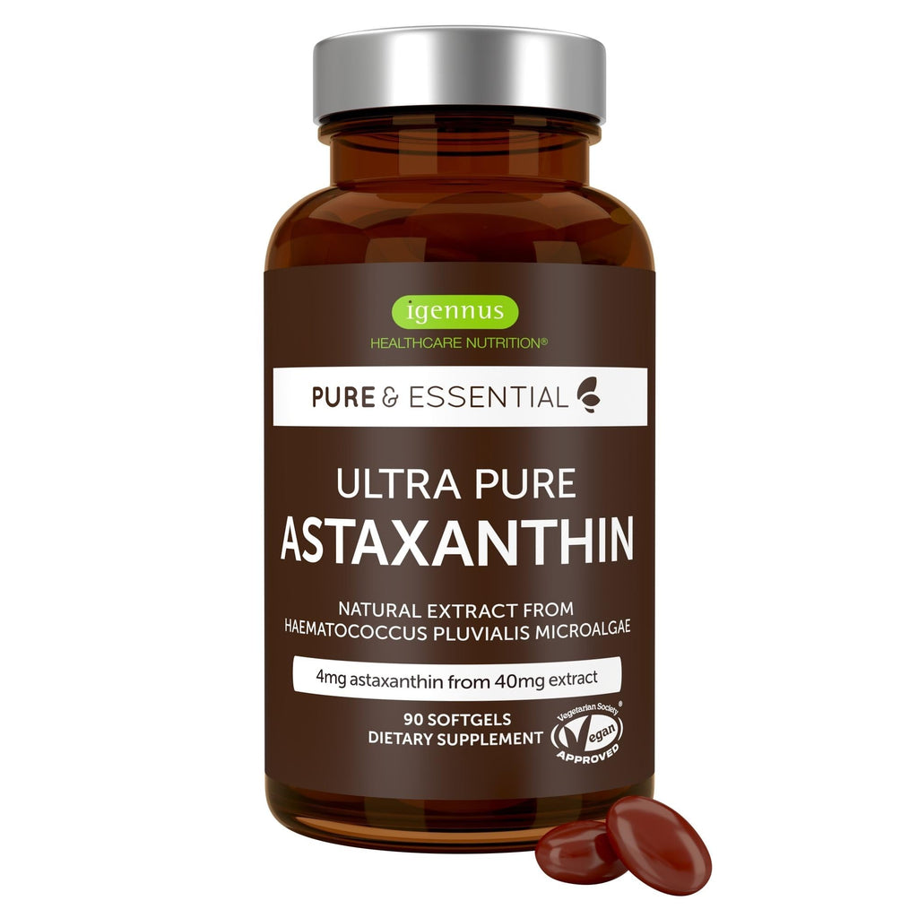 Igennus Ultra Pure Astaxanthin 4mg - 90 Softgels