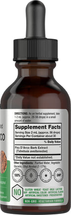 Horbäach Pau D'Arco Tincture Inner Bark Extract - 2 fl oz - image 2