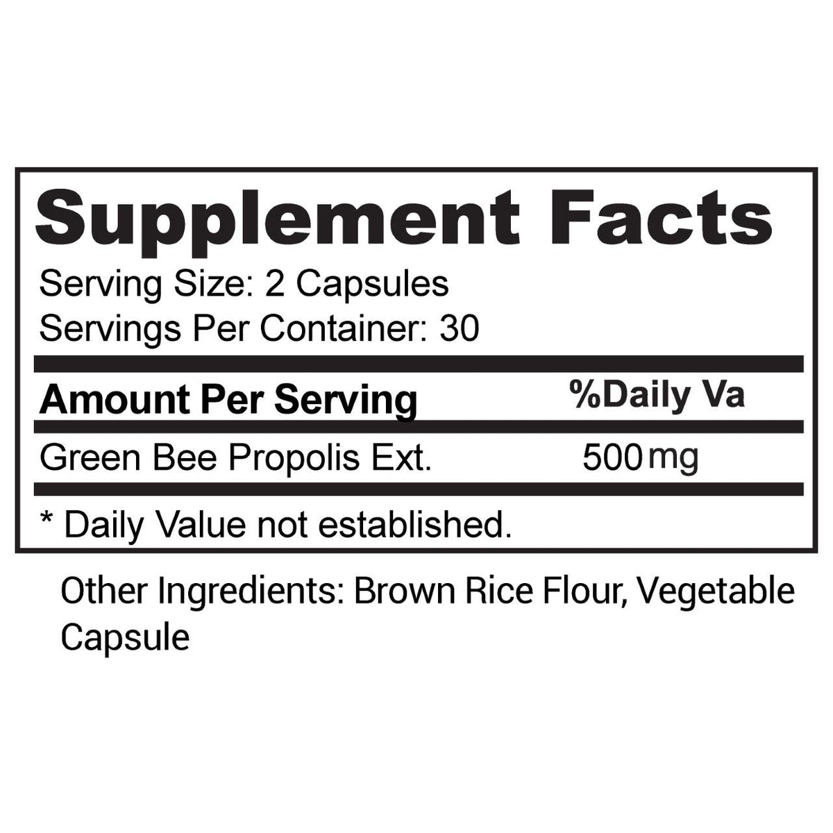 Aoratos 100% Brazilian Green Propolis 500mg Immune Support - image 5