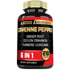 Mecisco Cayenne Pepper Capsules_60 210 Caps_300mg