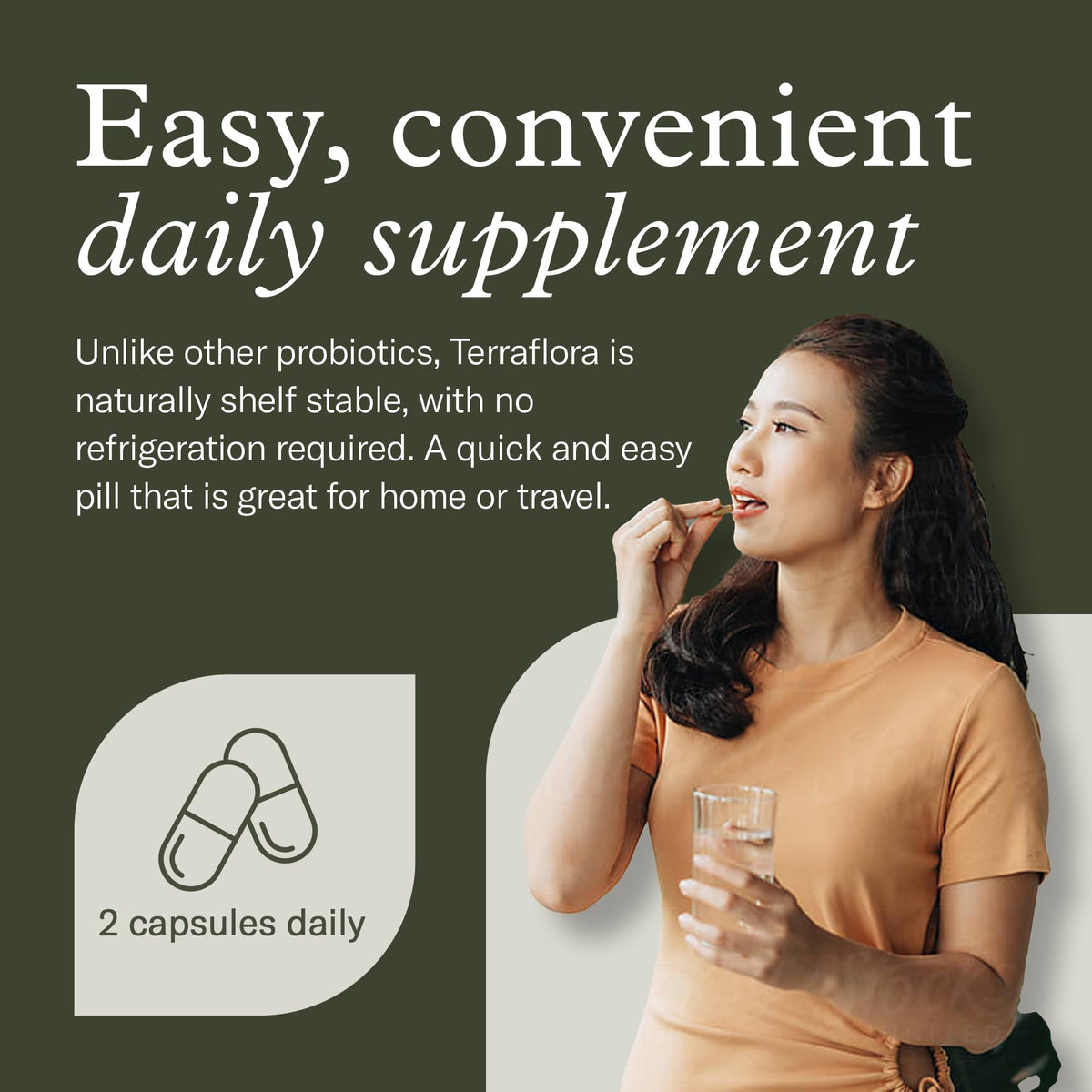 Enviromedica Terraflora Daily Care Synbiotic Spore Probiotic - 60 Capsules - image 5