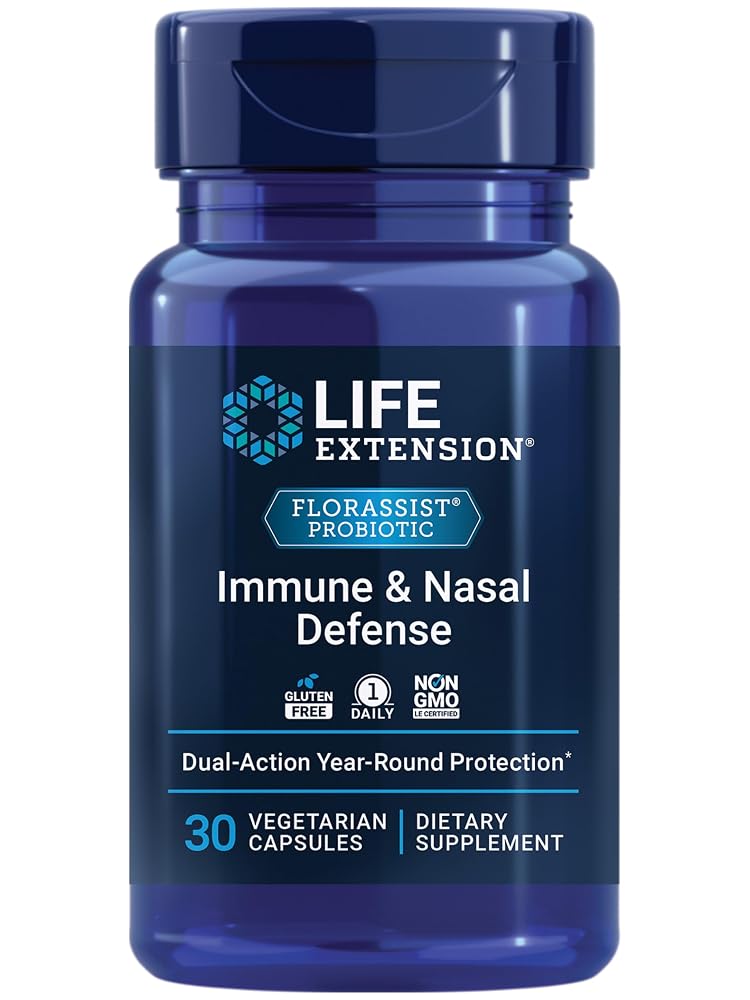 Life Extension FLORASSIST Immune and Nasal Defense - 30 Capsules