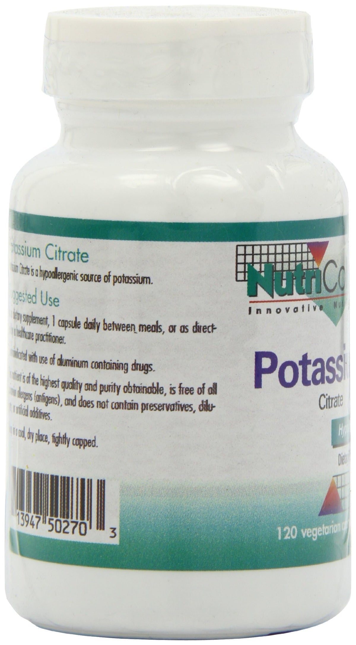 Allergy Research Group Potassium Citrate 99 mg - 120 Capsules - image 7