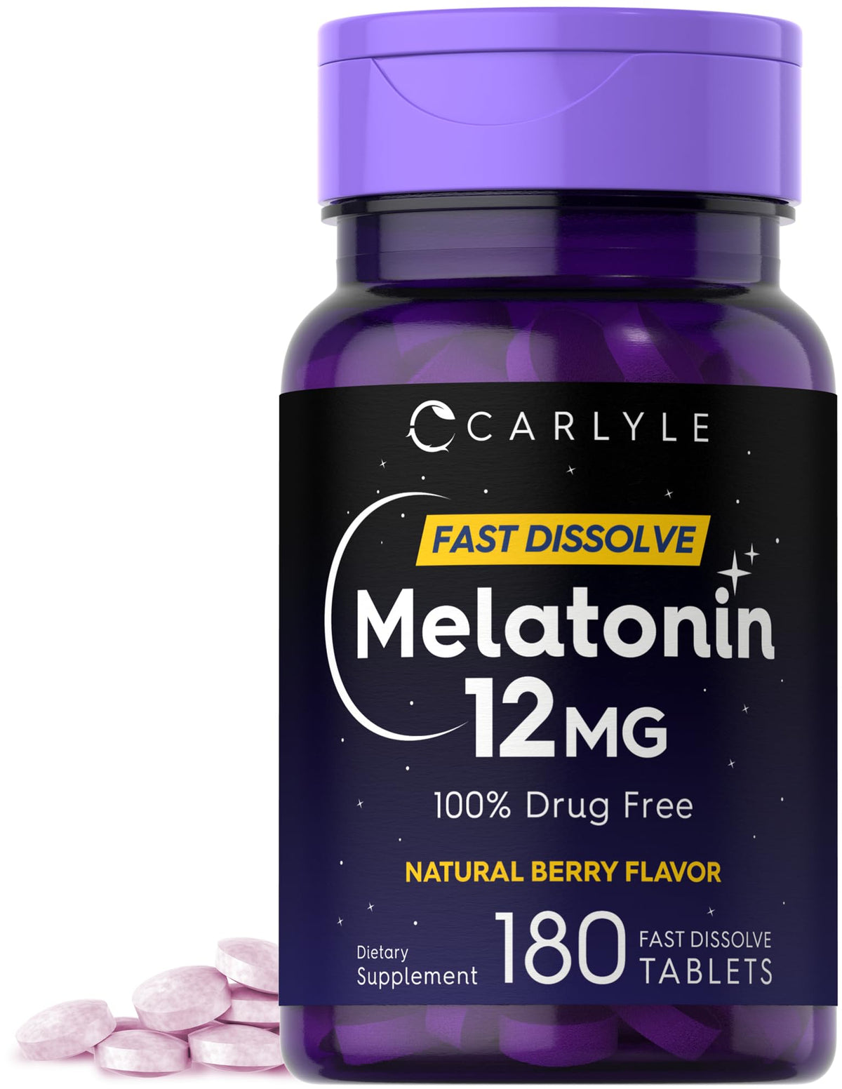 Carlyle Melatonin 12 mg Fast Dissolve