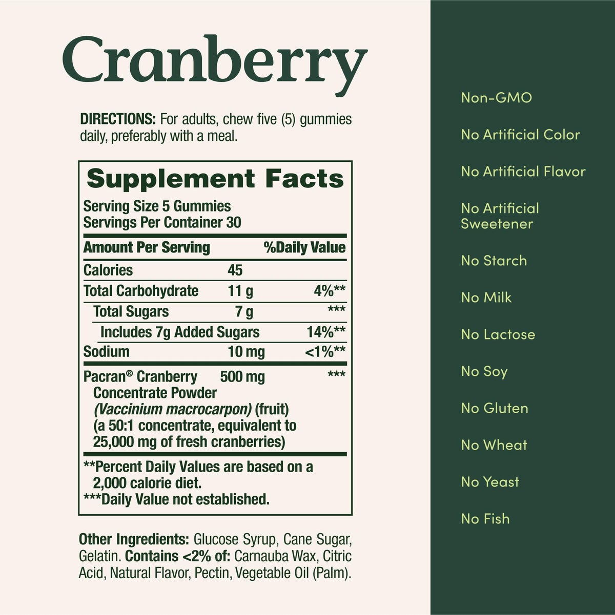 Nature's Bounty Cranberry Gummies Cran-Raspberry - 150 Count - image 5