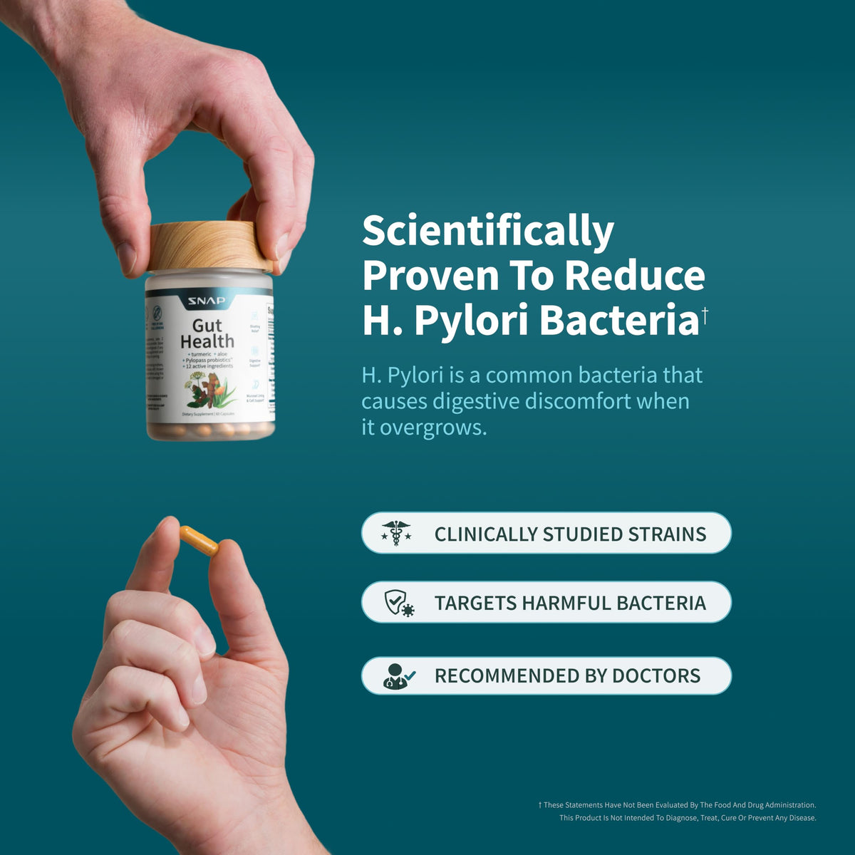 Snap Supplements Gut Health Lipase Supplement - 50 Capsules - image 3