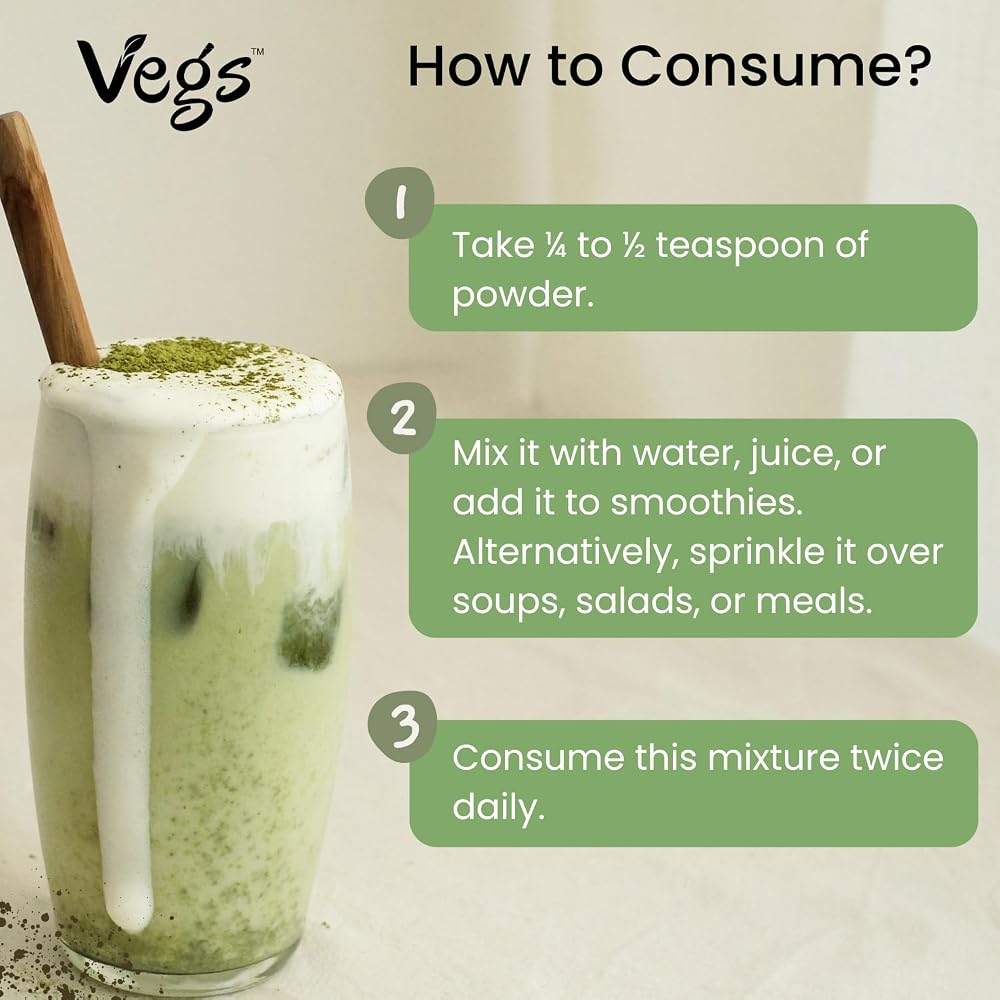 Vegs Moringa Powder Organic Freeze Dried - 8 oz - image 6