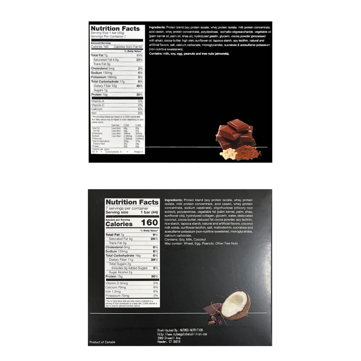 ProtiFit Low Calorie Chocolate Crisp & Coconut Protein Bar - 2 Pack - image 2