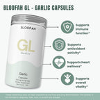 Bloofah Garlic Extract 500mg Capsules for Daily Wellness - 120 Capsules - image 4
