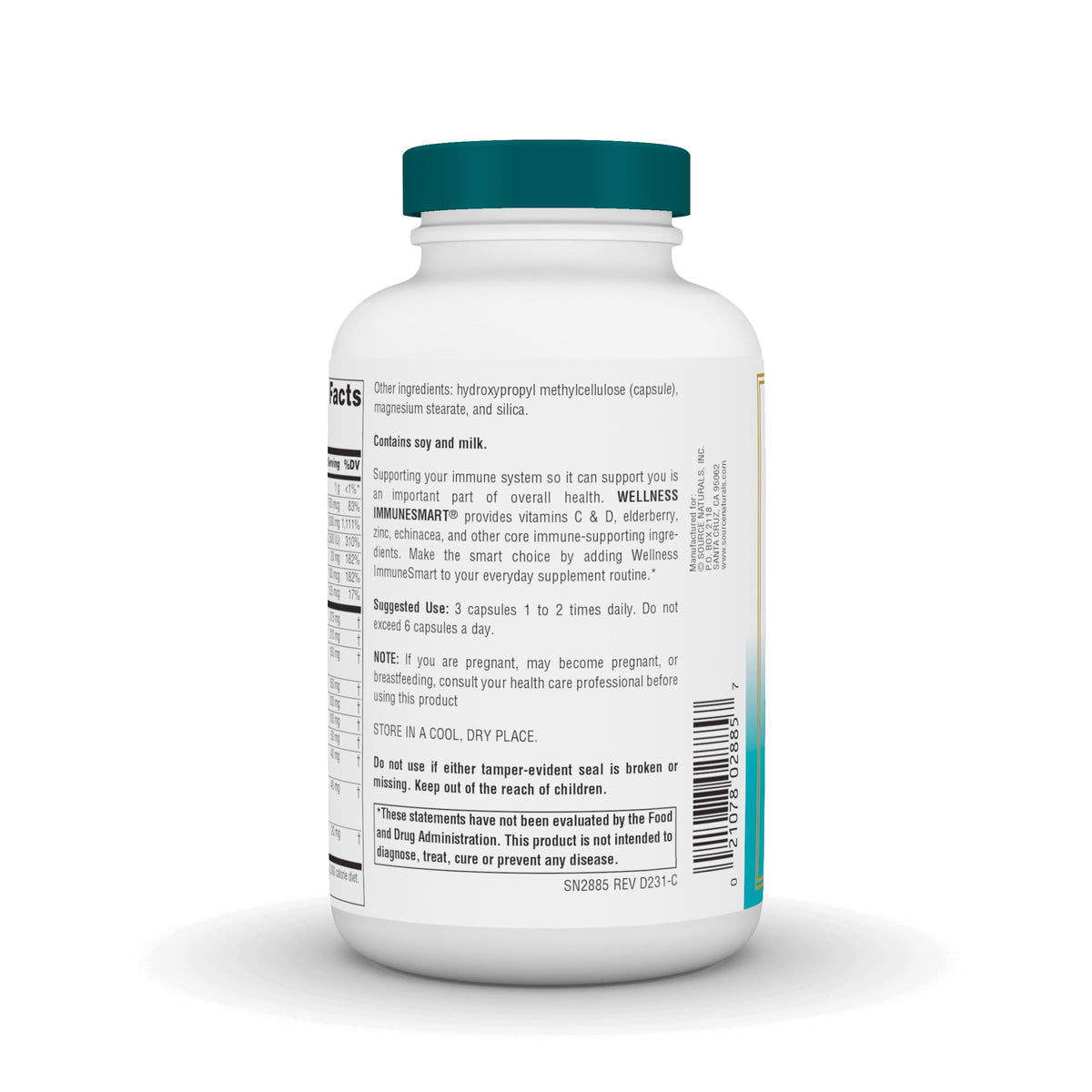 Source Naturals Wellness ImmuneSmart Immune Support - 180 Capsules - image 3