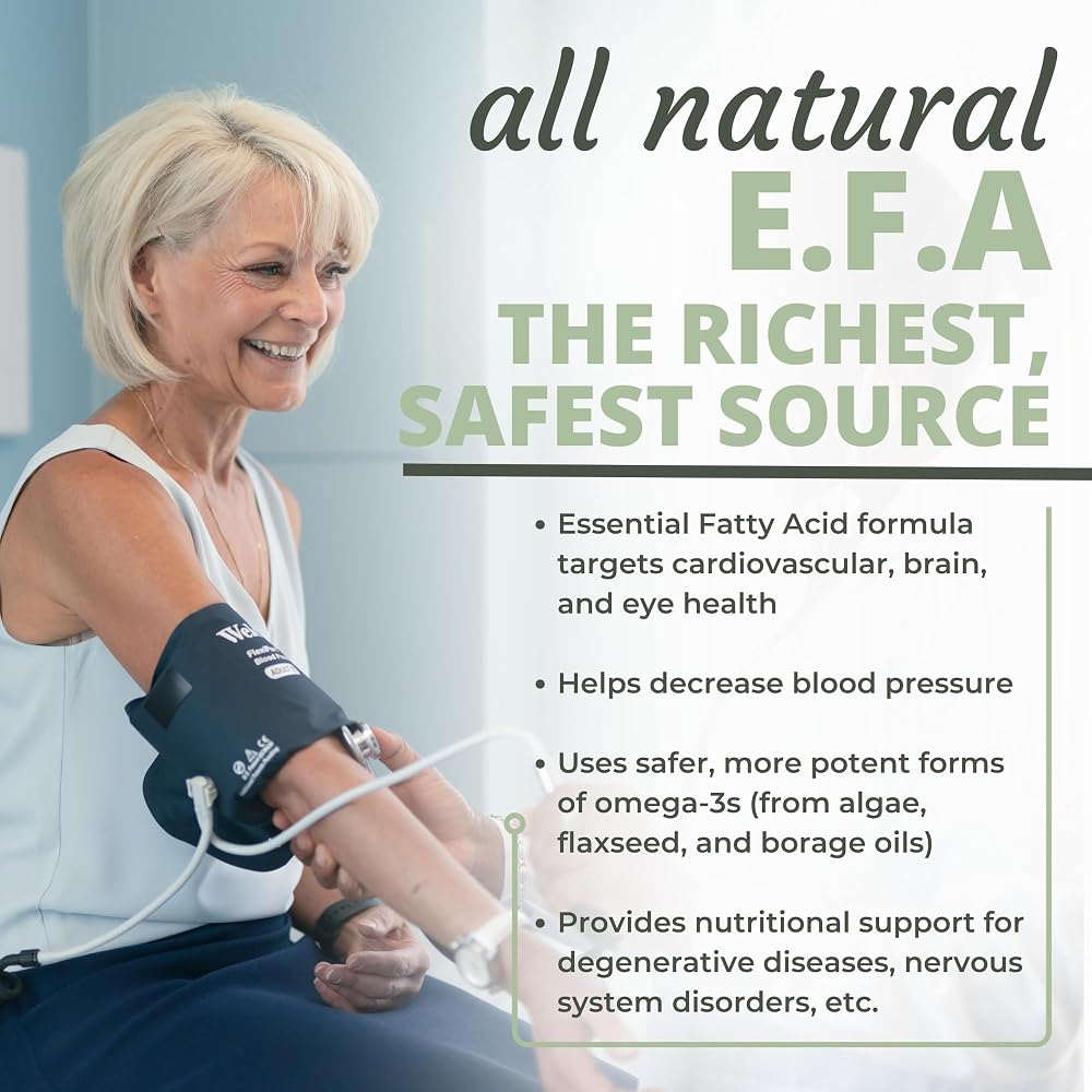 Optimal Health Systems EFA Plant-Based Essential Fatty Acids - 60 Capsules - image 6