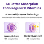Franguly Liposomal Vitamin B Complex Liquid Sublingual B Complex