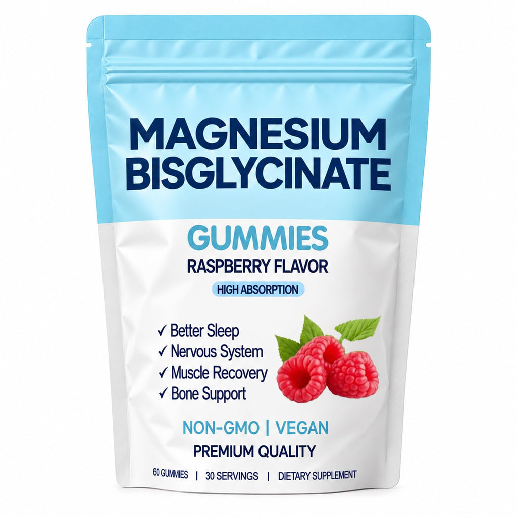 VITAL POWER Magnesium Bisglycinate Gummies 400mg - 60 Gummies