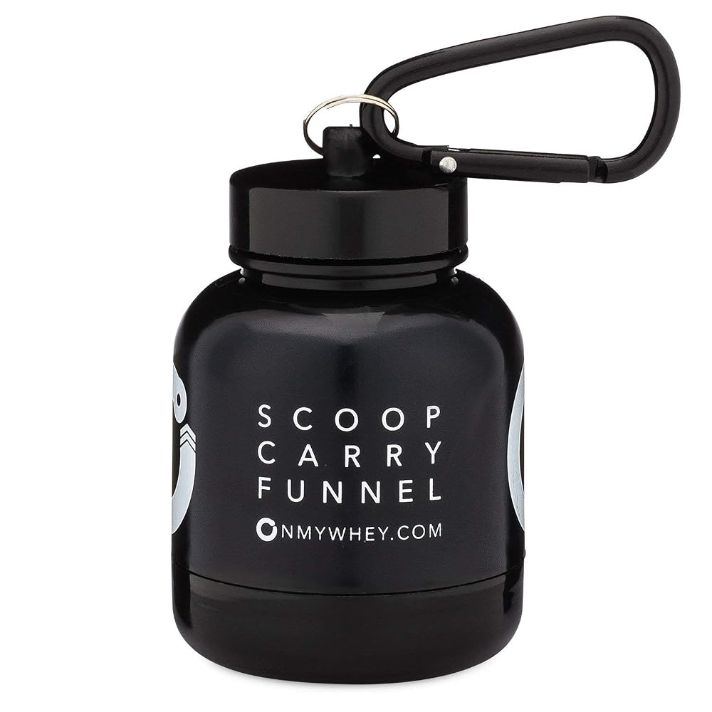OnMyWhey Protein Powder Funnel Keychain - 2 Pack - image 3