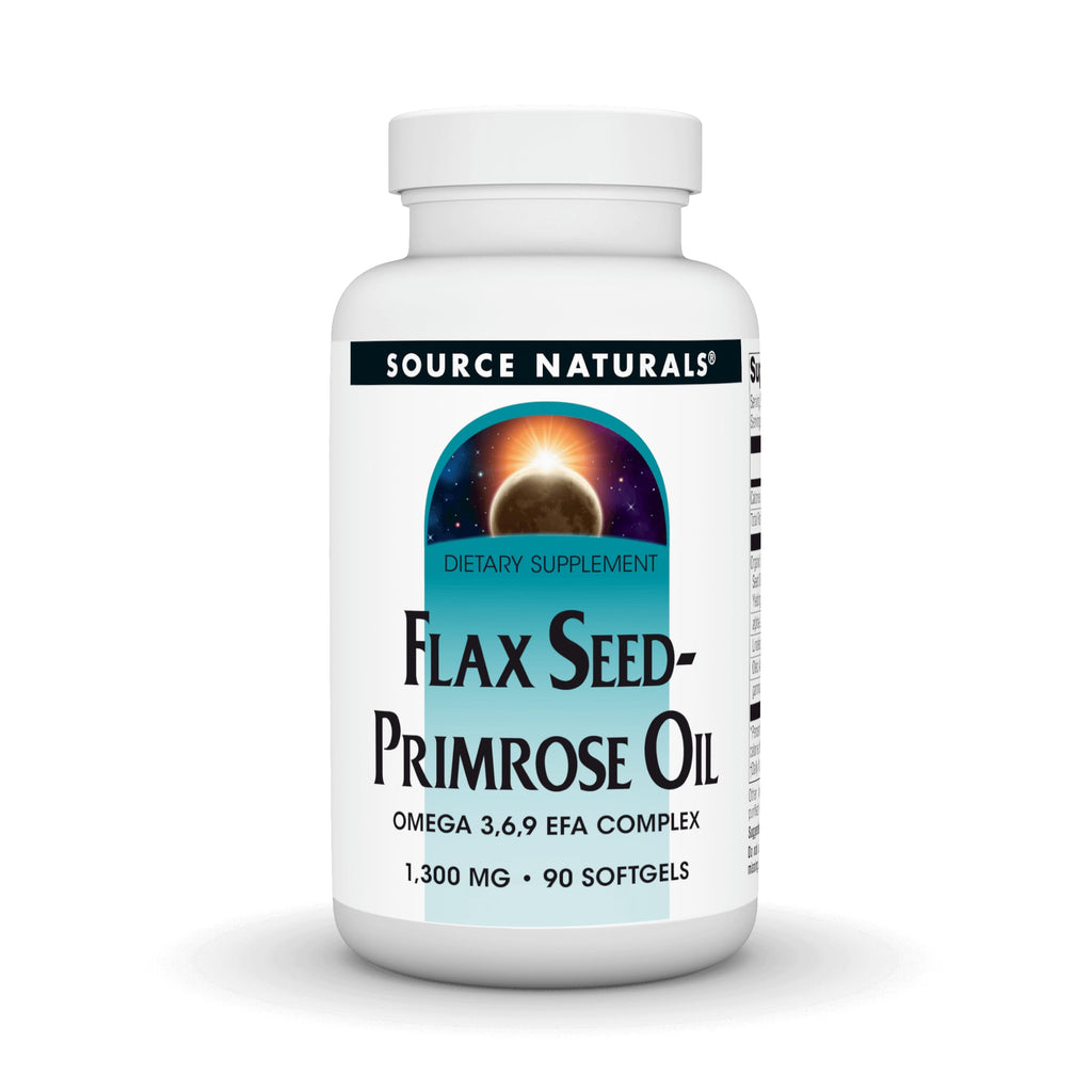 Source Naturals Flax Seed-Primrose Oil, 1300mg