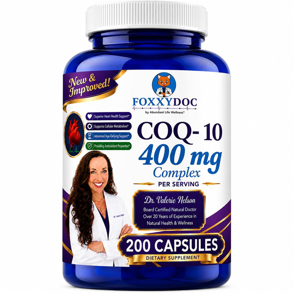 Abundant Life Wellness CoQ10 400 mg - 200 Capsules