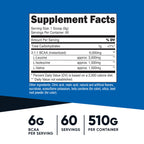 Nutricost BCAA Powder- 2:1:1