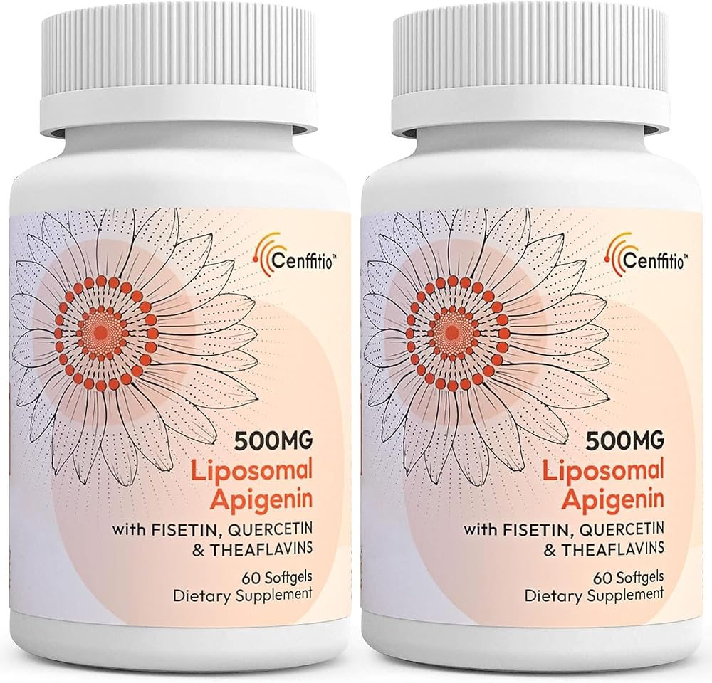 Cenffitio Liposomal apigenin 500mg Softgels - Optimal Apigenin - image 2