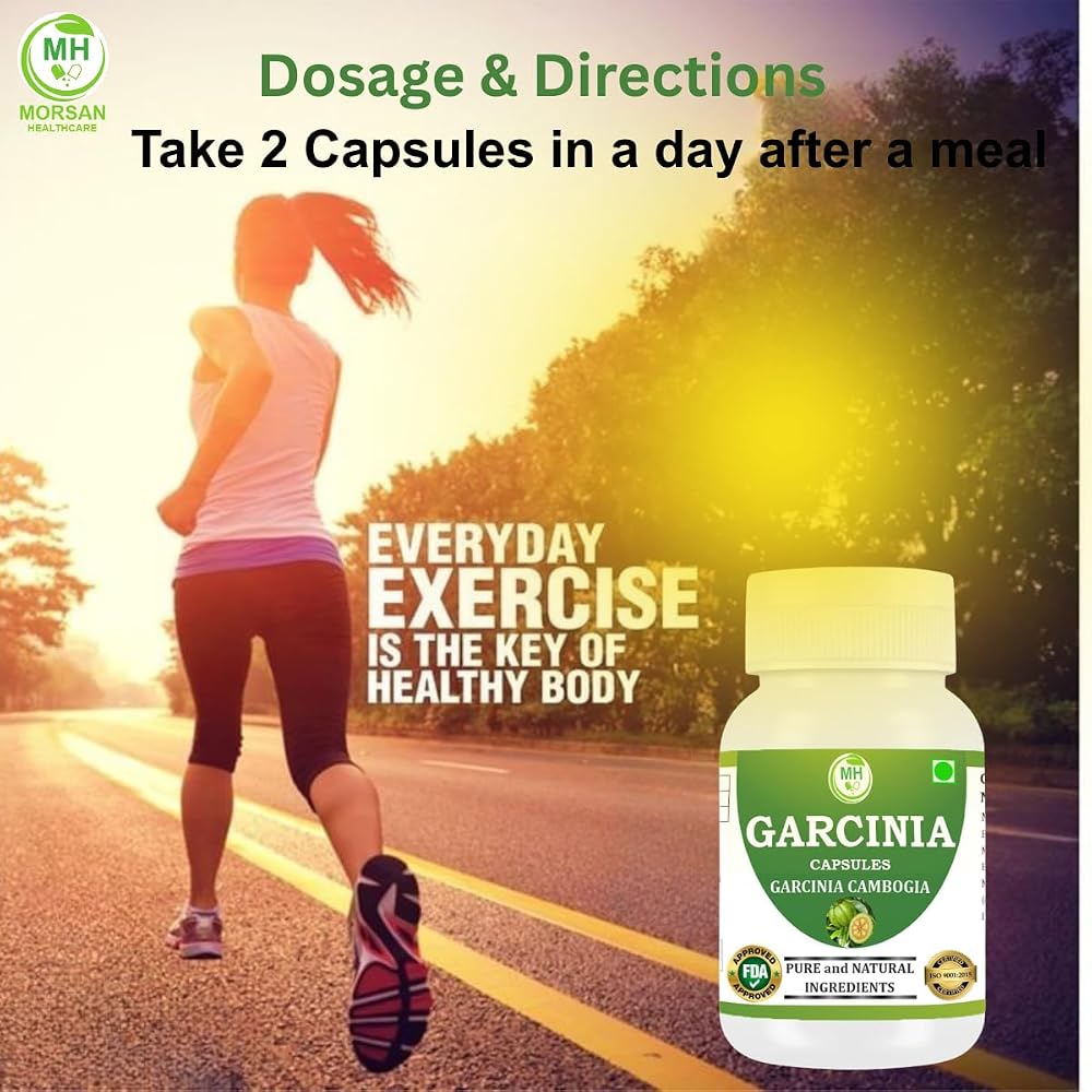 Morsan Healthcare Garcinia Cambogia 500 mg - 60 Vegetarian Capsules - image 7