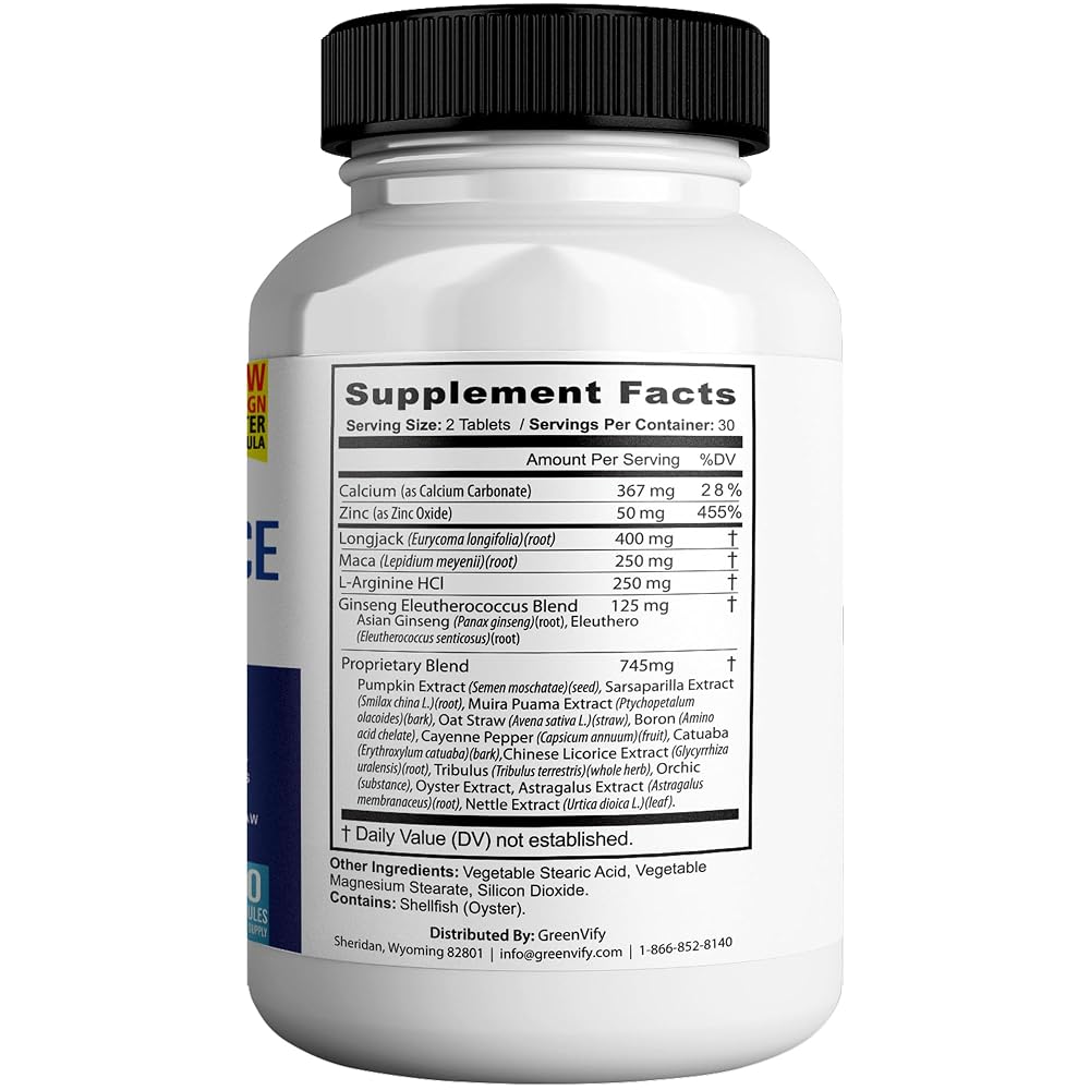 GREENVIFY EliteXtreme Max Male Health Supplement - 120 Capsules - image 2