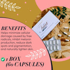 TAUT Hydrate Hyaluronic Acid Plus Bright Capsules - 60 Capsules - image 6