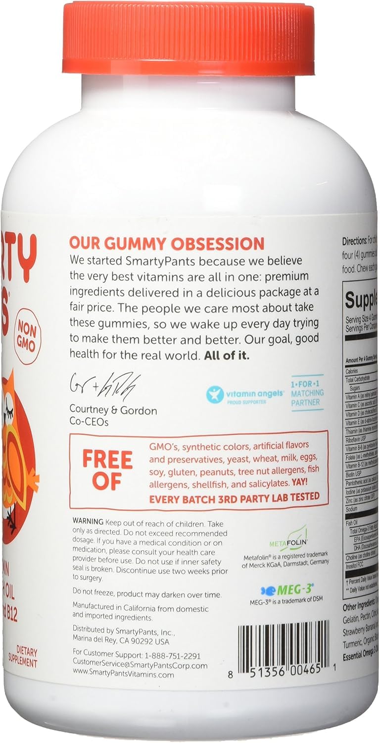 SmartyPants Kids Complete Multivitamin - 180 Gummies - image 4