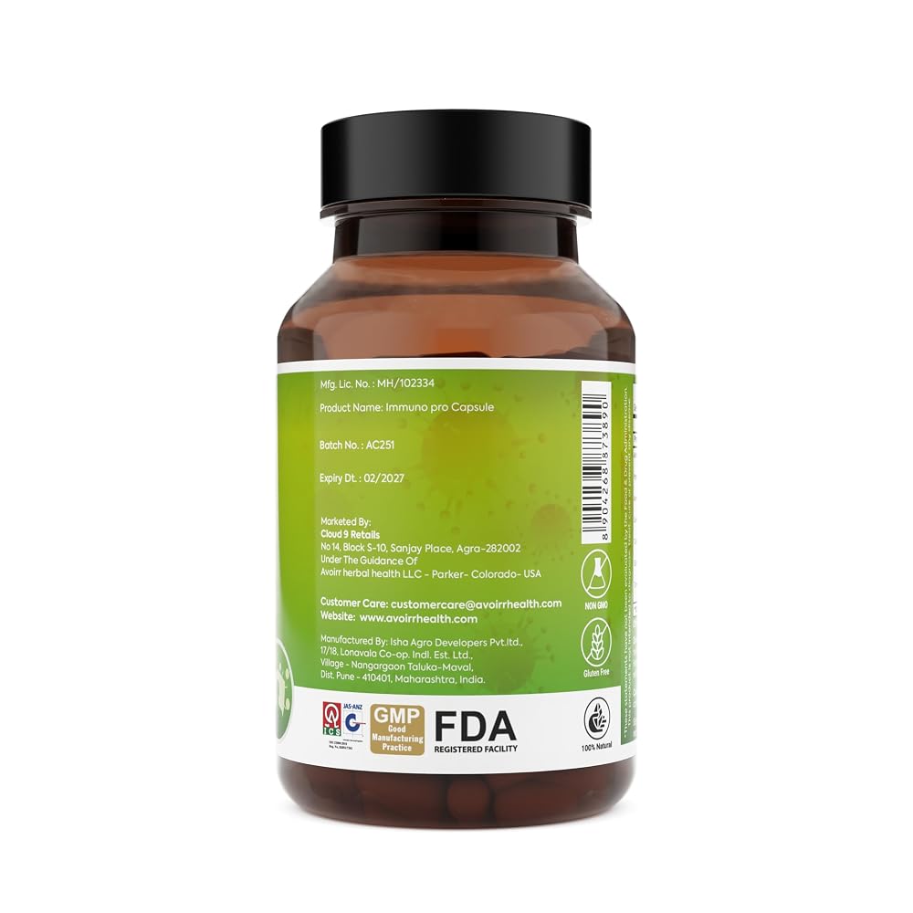 Avoirr Health Immunity Support Ashwagandha Capsules - 60 Capsules - image 2