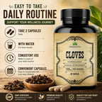 HERBALICIOUS Cloves Capsules Natural Supplement - 100 Capsules - image 4