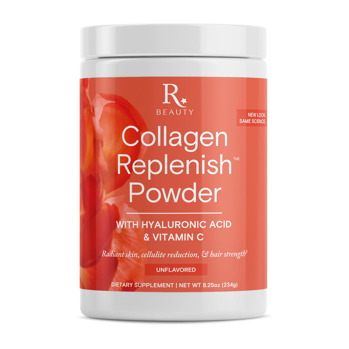 Reserveage Collagen Replenish Powder with Hyaluronic Acid & Vitamin C - 8.25 oz