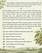 NorCal Organic Natural Grass Fed Whey Protein Powder